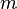 m